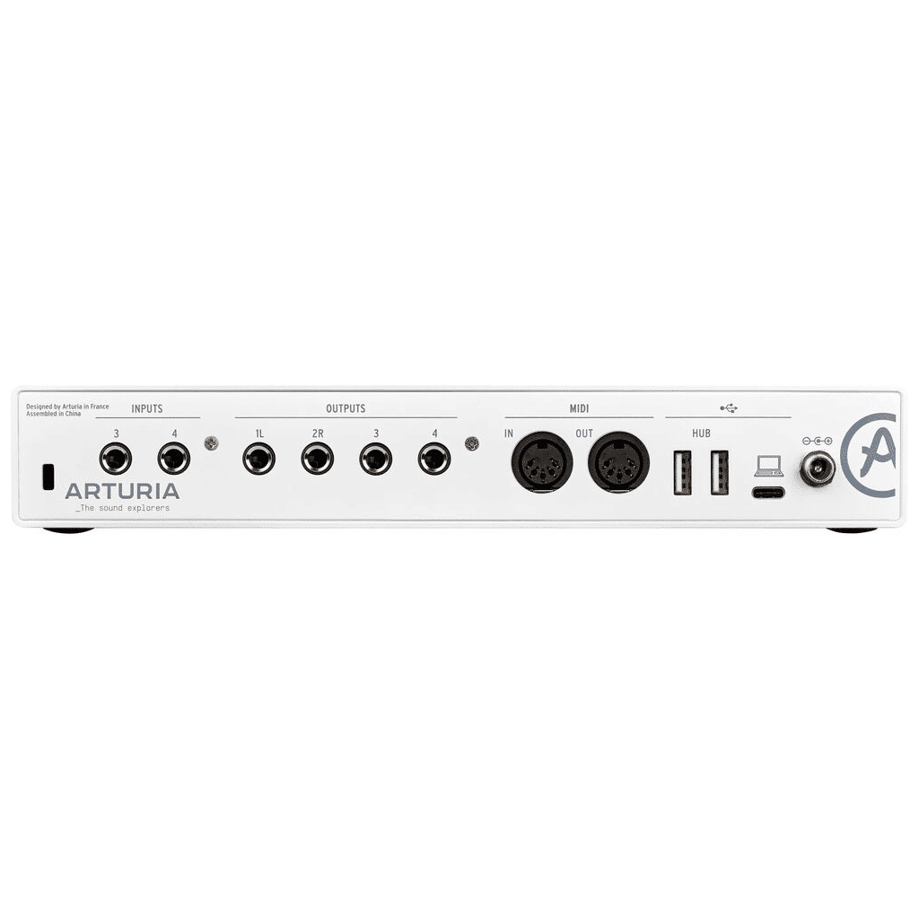 Arturia MiniFuse 4 USB-C Audio Interface - White