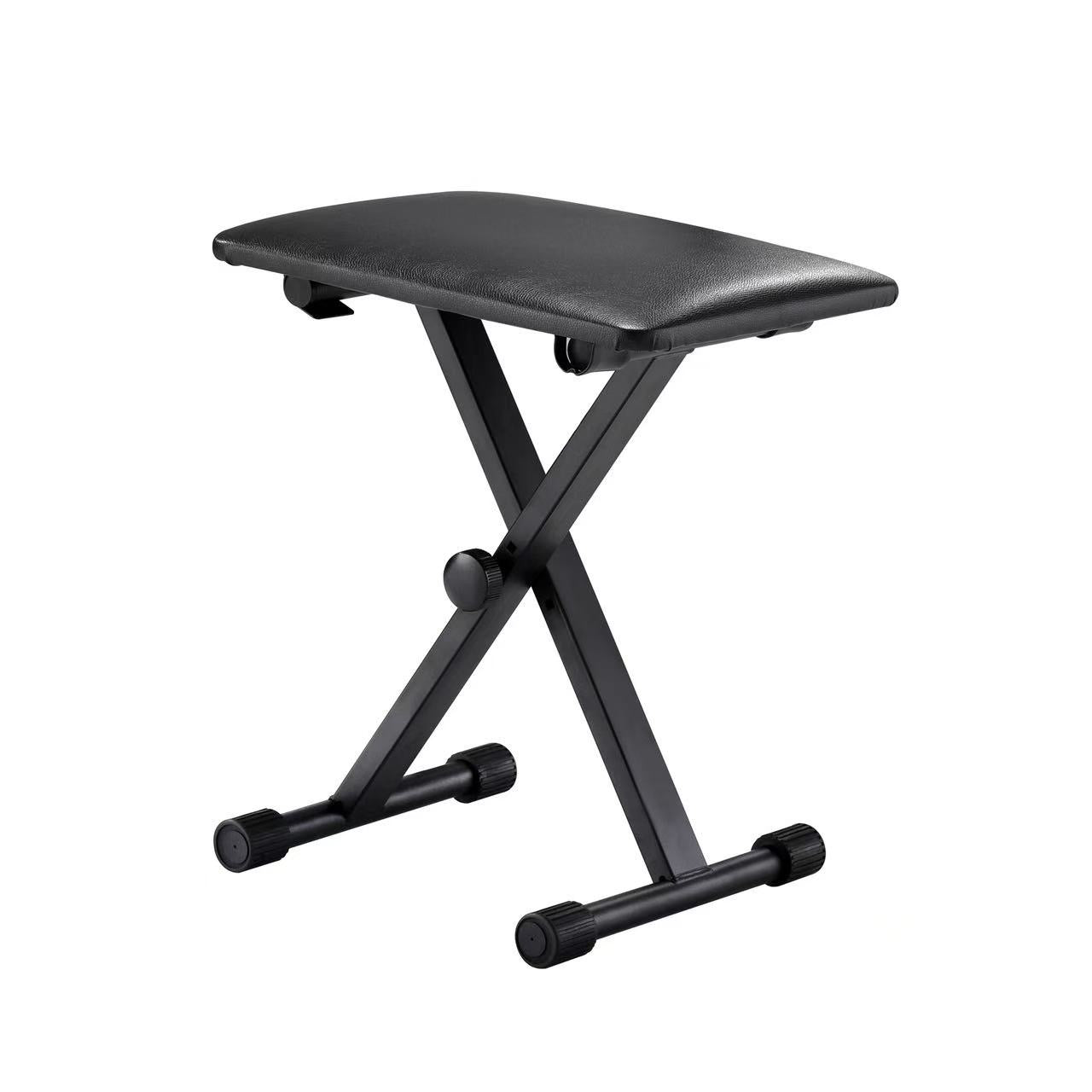 Middleford MKB-1 Adjustable Piano Bench Artificial Leather Black