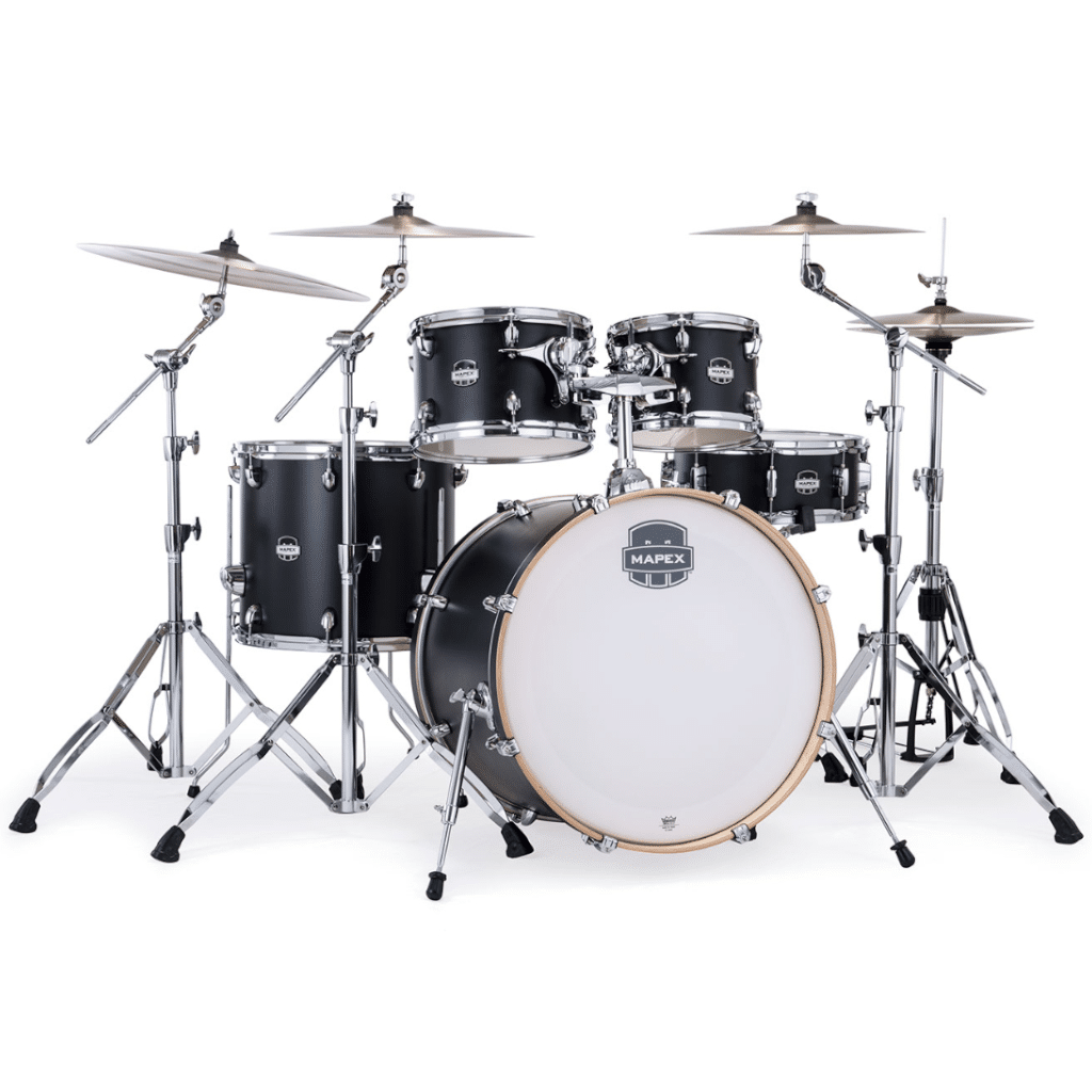 Mapex MM529SFKD 5-Piece Rock Shell Pack - Matt Black