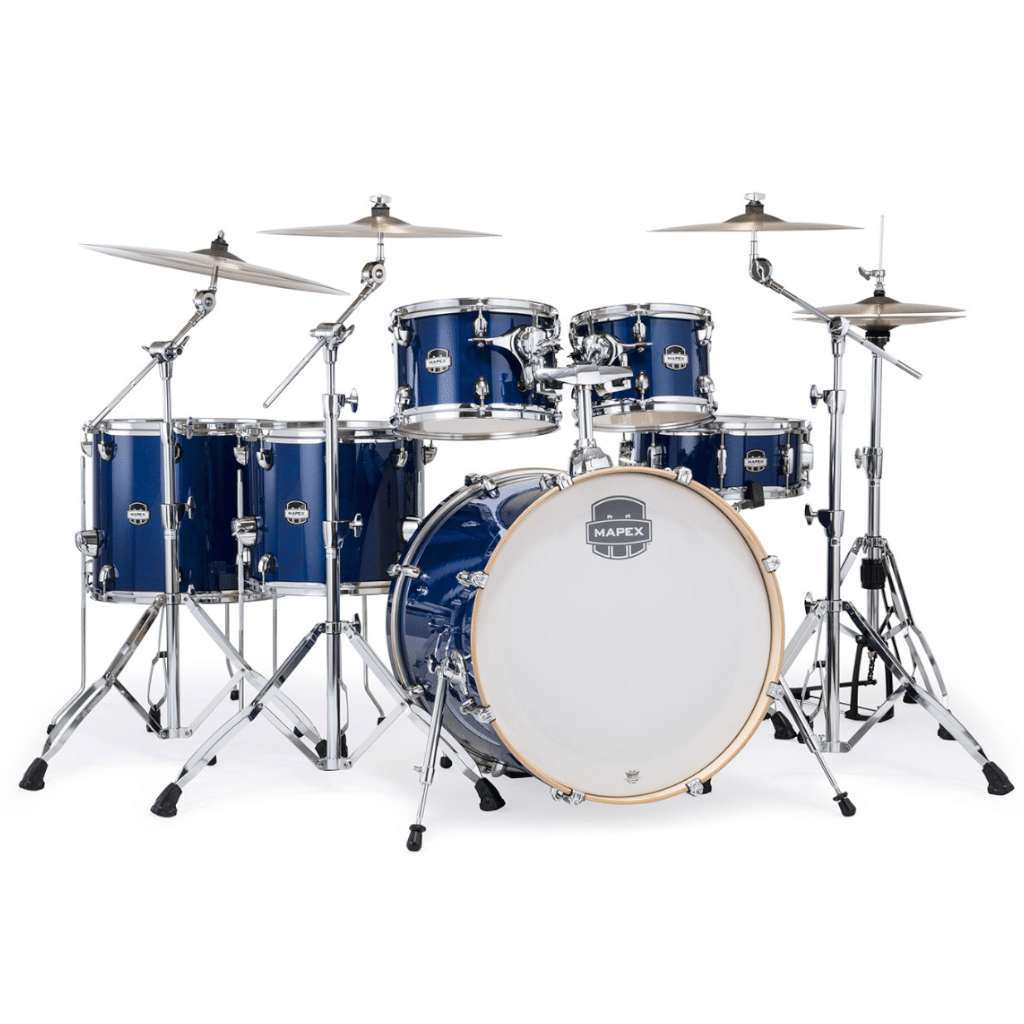 Mapex Mars Maple 6-Piece Studioease Shell Pack - Midnight Blue