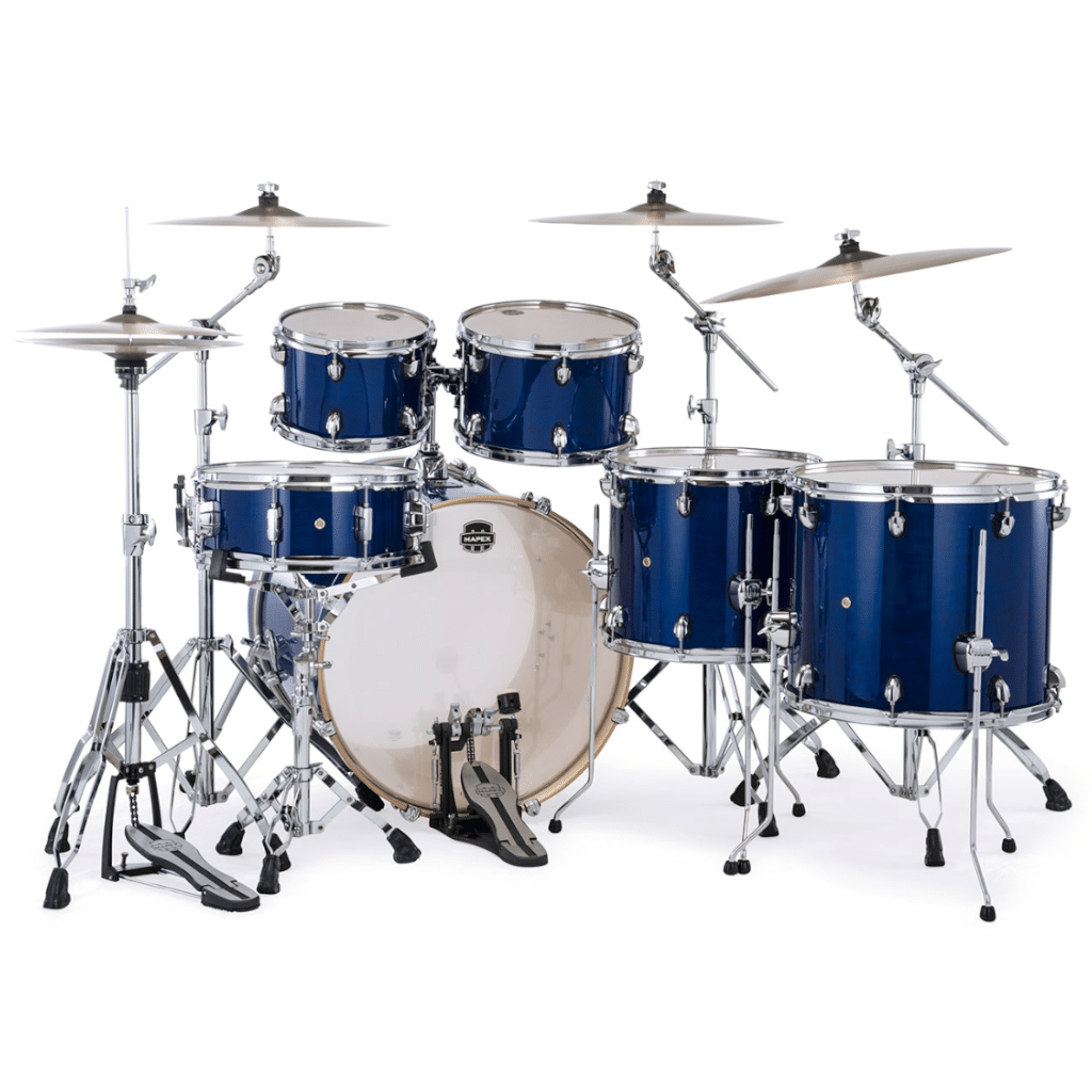 Mapex Mars Maple 6-Piece Studioease Shell Pack - Midnight Blue
