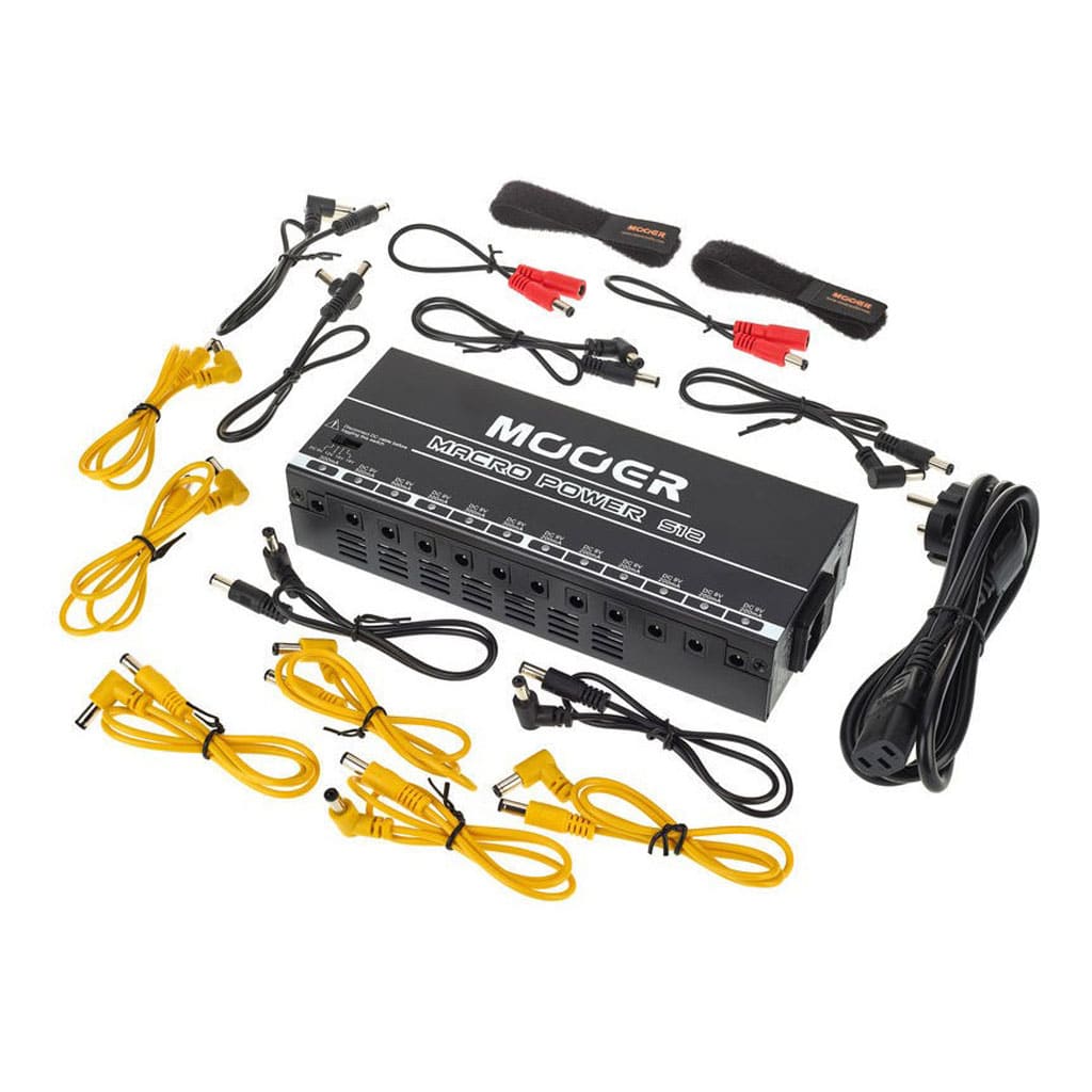 Mooer Audio MacroPower S12 – 12-Output Pedalboard Power Supply