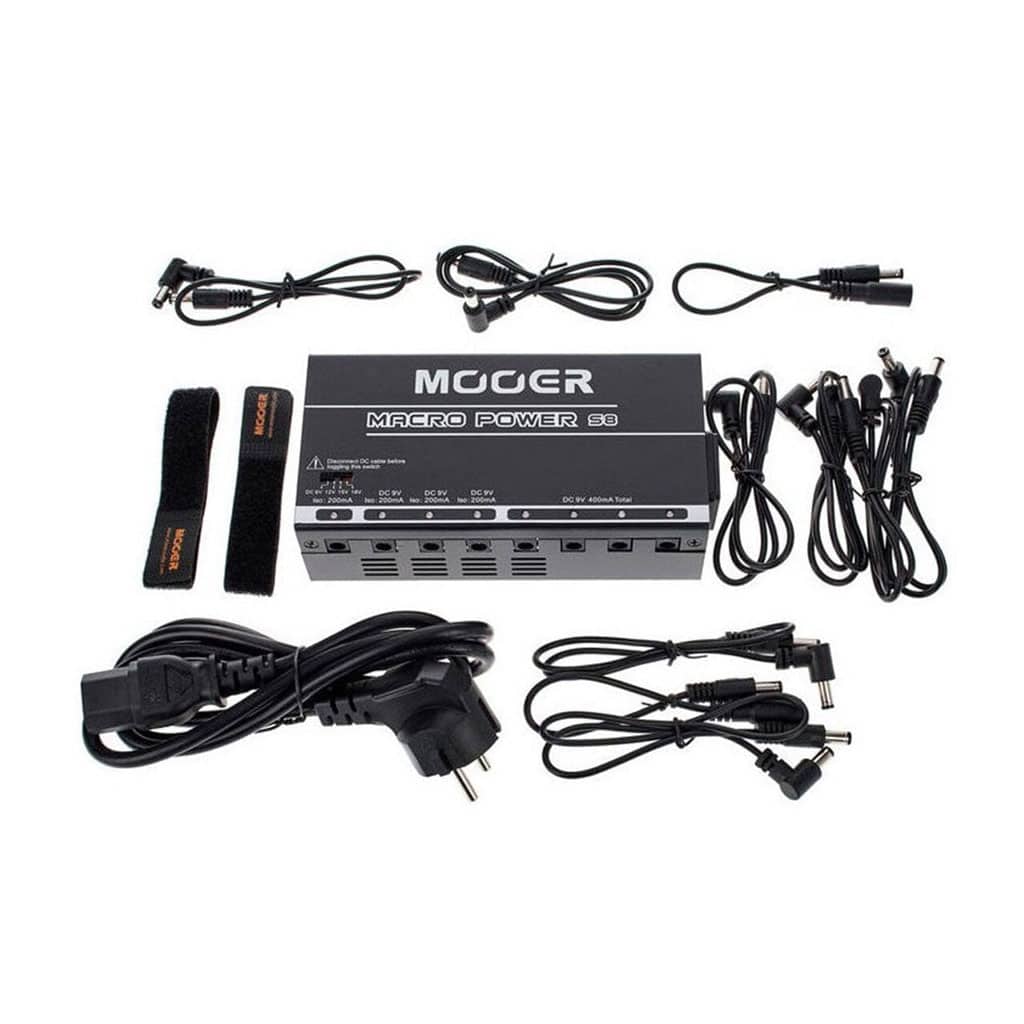 Mooer Audio MacroPower S8 – 8-Output Pedalboard Power Supply