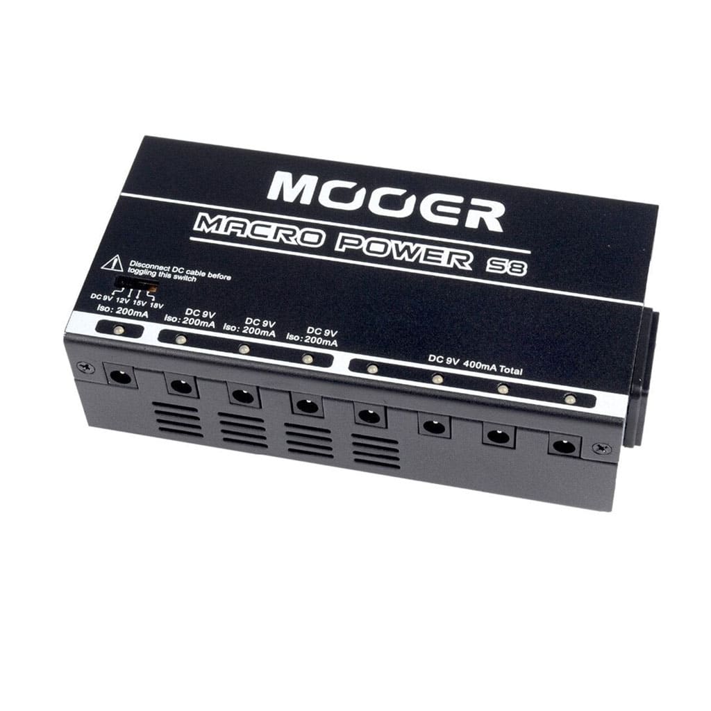 Mooer Audio MacroPower S8 – 8-Output Pedalboard Power Supply