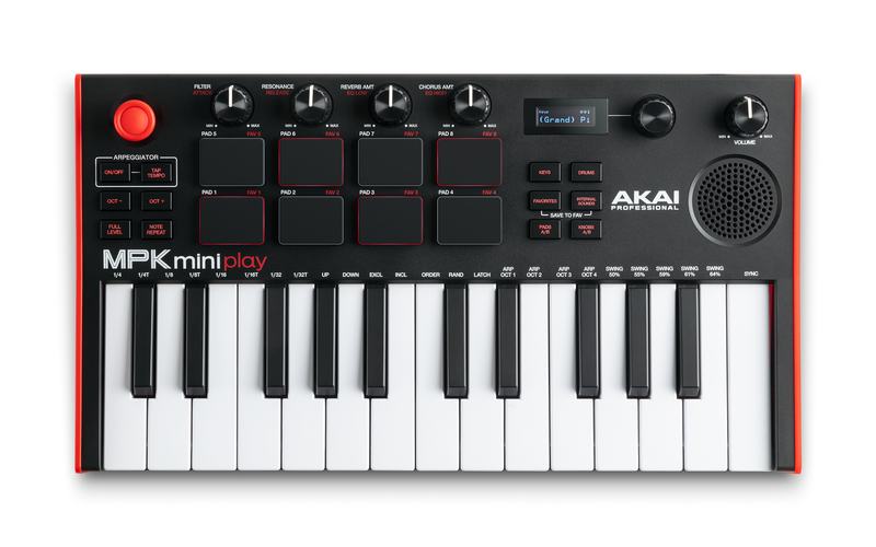 Akai MPK Mini Play MK3 USB MIDI Keyboard Controller