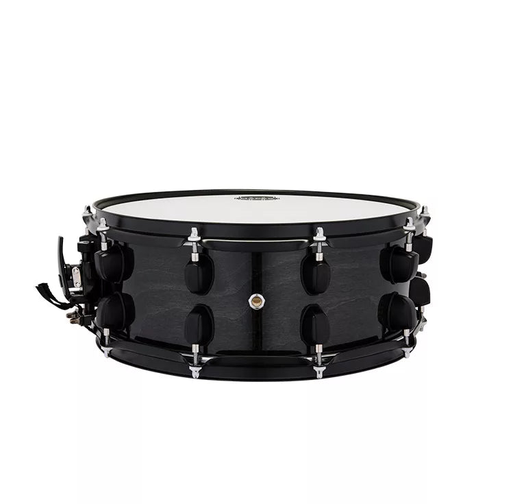 Mapex MPX Maple/Poplar Hybrid Shell Snare Drum – Transparent Midnight Black