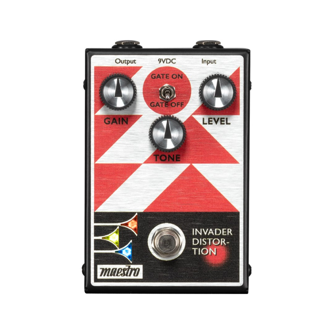 Gibson Maestro Invader Distortion MOCIDP Pedal – High-Gain Analog Distortion with Noise Gate