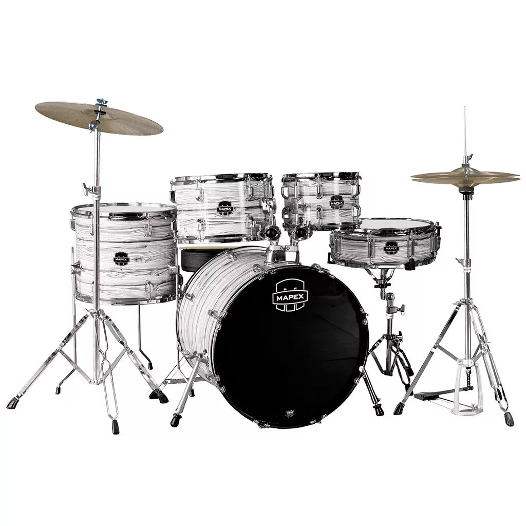 Mapex COMET Rock Drum Kit - White Marblewood | CM5294FTCFI-SC
