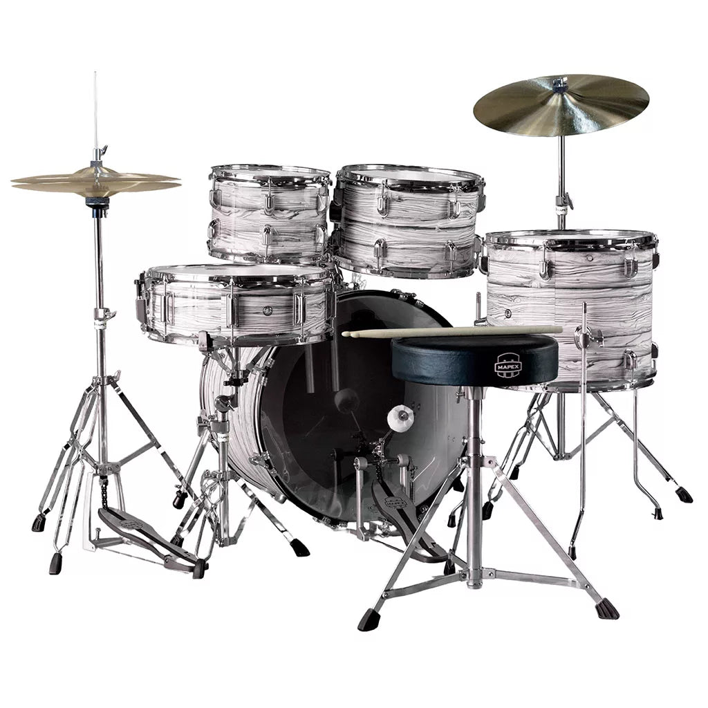 Mapex COMET Rock Drum Kit - White Marblewood | CM5294FTCFI-SC
