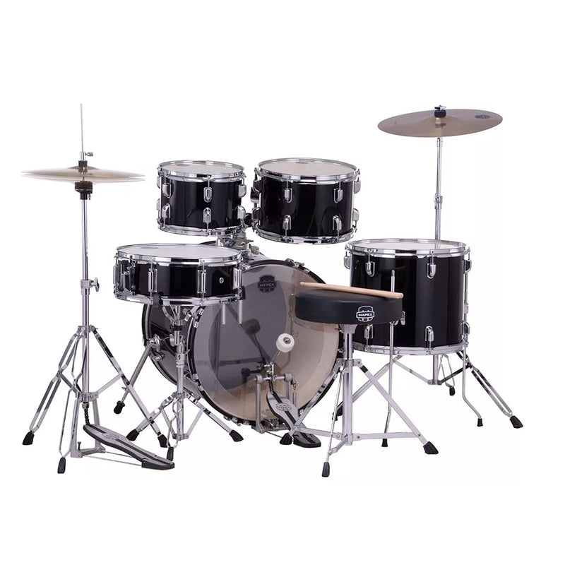 MAPEX COMET 5044FTC FUSION DRUM KIT WITH CYMBALS AND HARDWARE