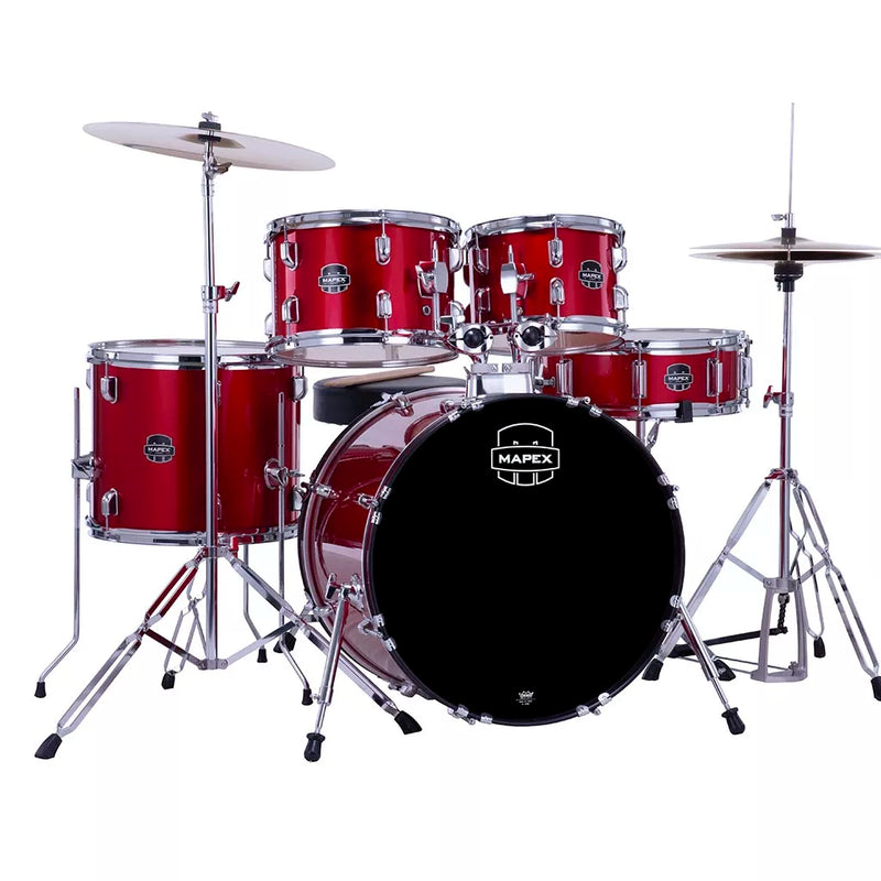 MAPEX COMET 5044FTC FUSION DRUM KIT WITH CYMBALS AND HARDWARE