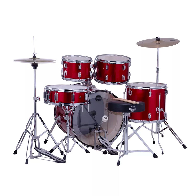 MAPEX COMET 5044FTC FUSION DRUM KIT WITH CYMBALS AND HARDWARE