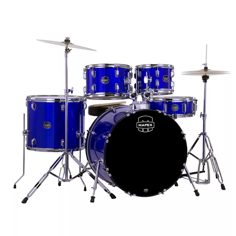 MAPEX COMET 5294FTC ROCK DRUM KIT WITH CYMBALS AND HARDWARE
