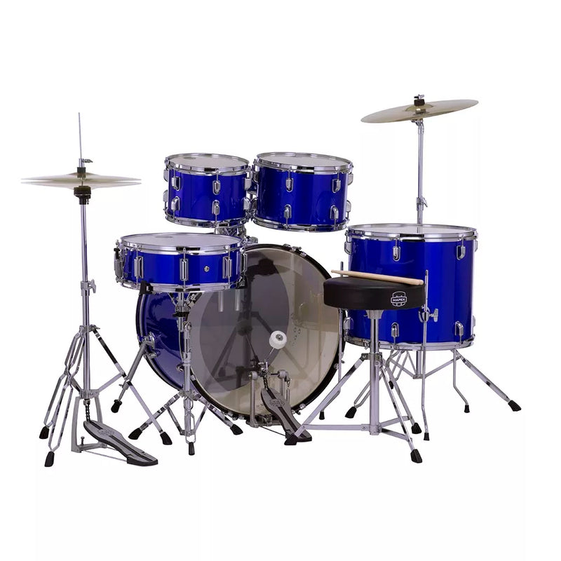 MAPEX COMET 5294FTC ROCK DRUM KIT WITH CYMBALS AND HARDWARE