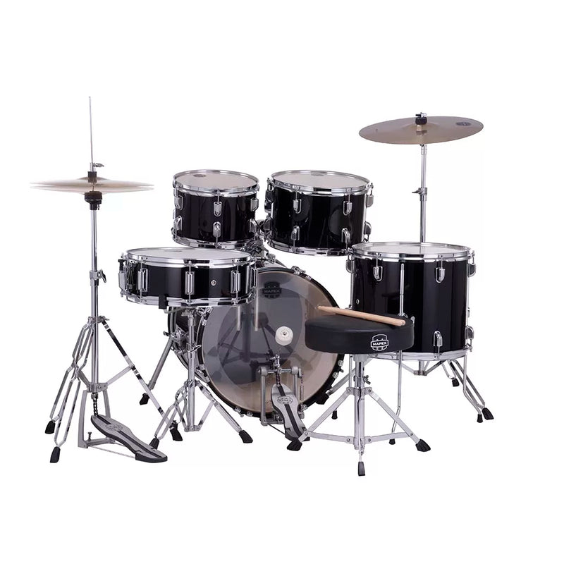 MAPEX COMET 5844FTC JAZZ DRUM KIT WITH CYMBALS AND HARDWARE