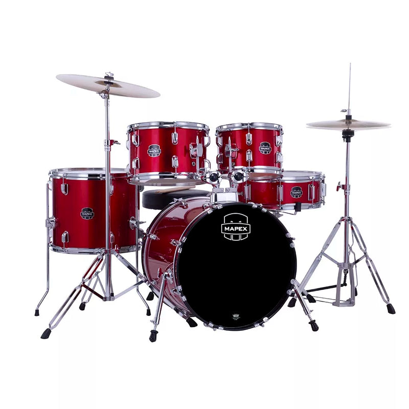 MAPEX COMET 5844FTC JAZZ DRUM KIT WITH CYMBALS AND HARDWARE