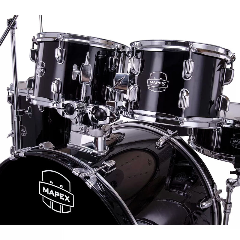 MAPEX COMET 5294FTC ROCK DRUM KIT WITH CYMBALS AND HARDWARE