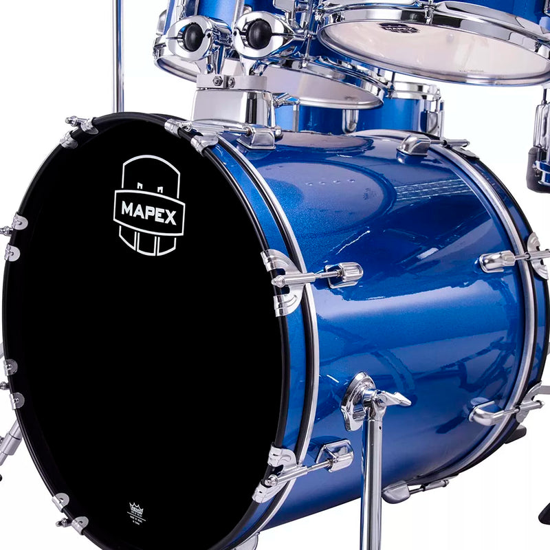 MAPEX COMET 5294FTC ROCK DRUM KIT WITH CYMBALS AND HARDWARE