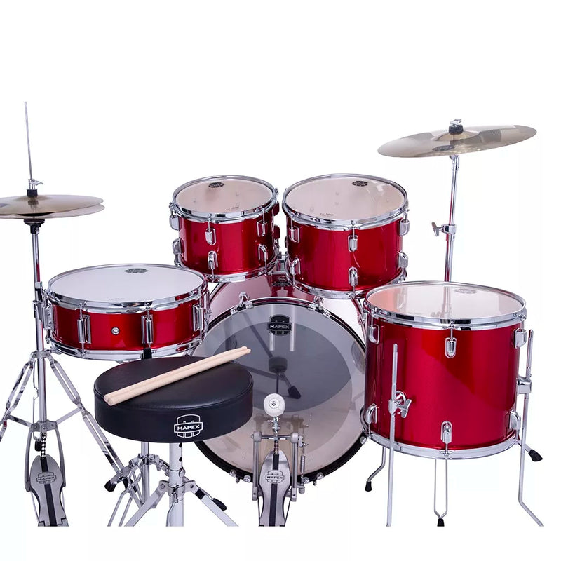 MAPEX COMET 5044FTC FUSION DRUM KIT WITH CYMBALS AND HARDWARE