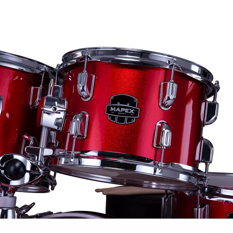 MAPEX COMET 5294FTC ROCK DRUM KIT WITH CYMBALS AND HARDWARE
