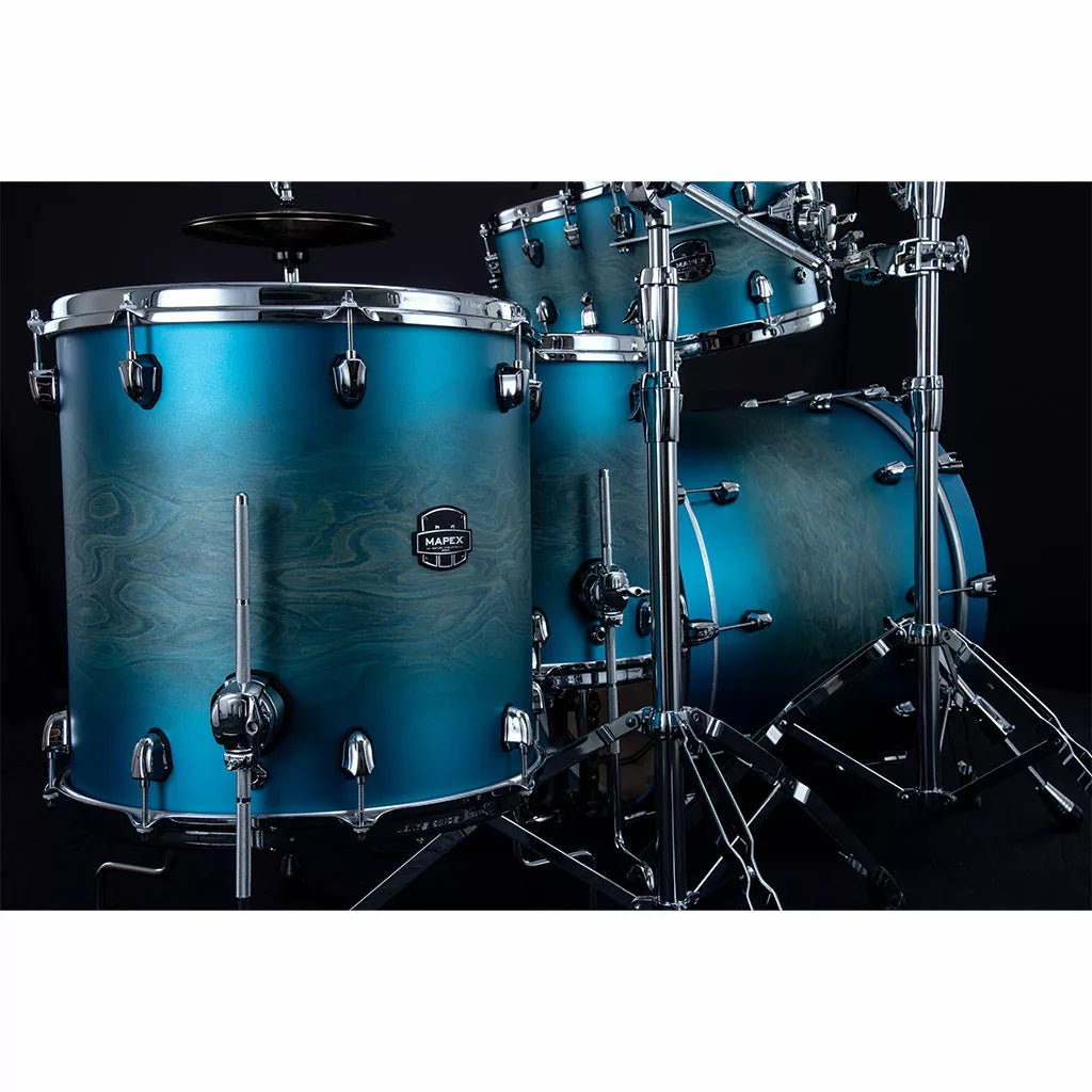 Mapex Saturn Evolution 5-Piece Drum Kit - Exotic Azure Burst | SE628XBPT
