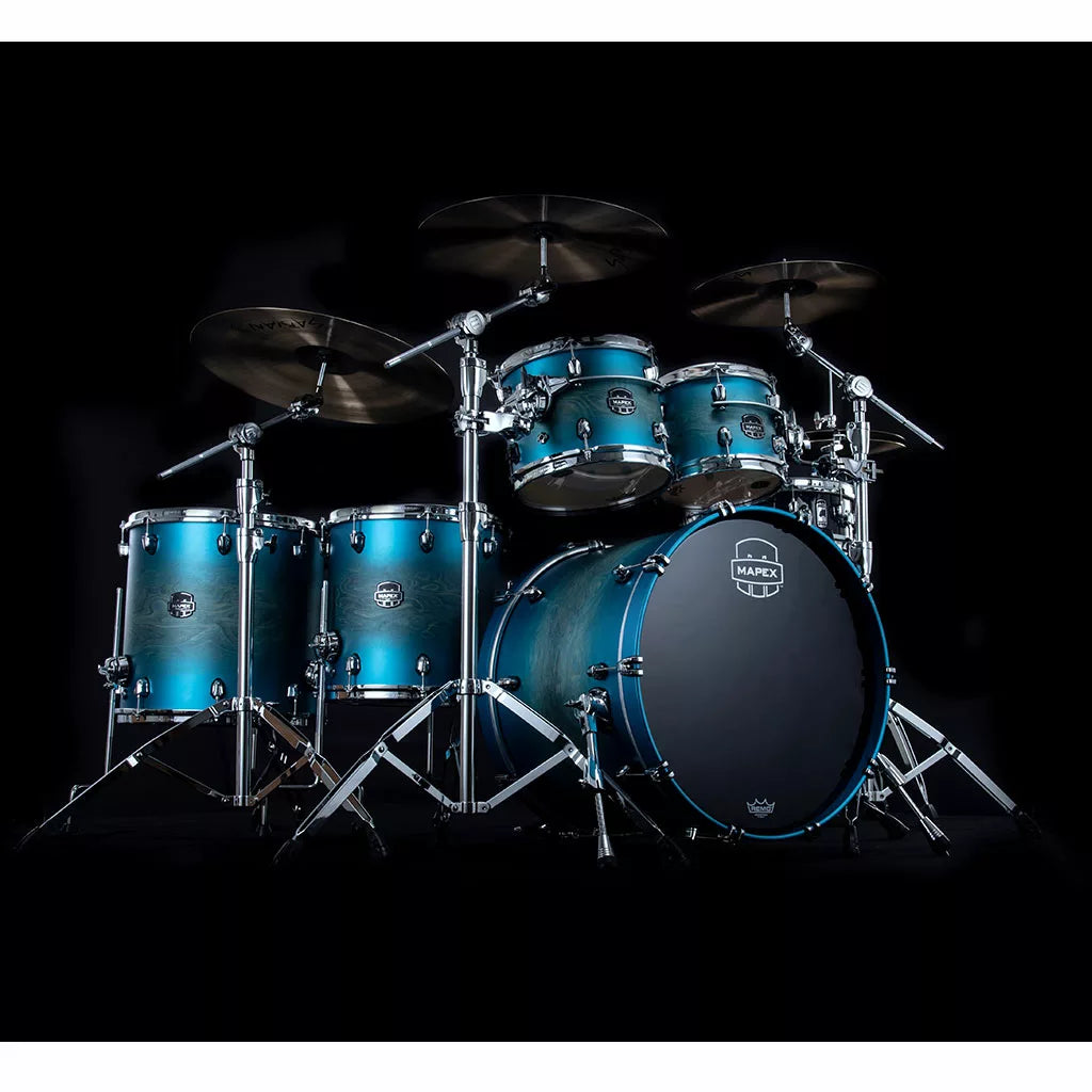 Mapex Saturn Evolution 5-Piece Drum Kit - Exotic Azure Burst | SE628XBPT