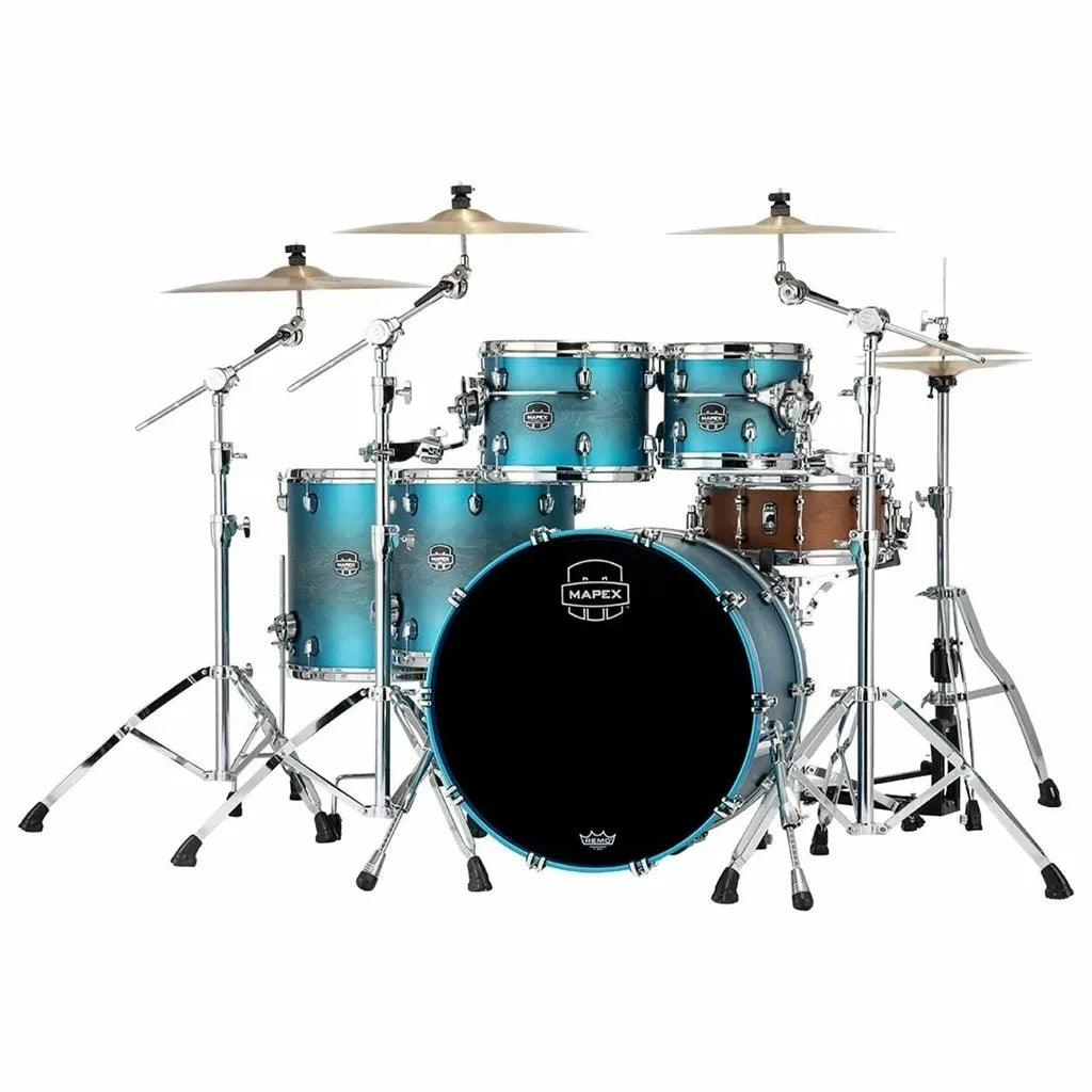 Mapex Saturn Evolution 5-Piece Drum Kit - Exotic Azure Burst | SE628XBPT