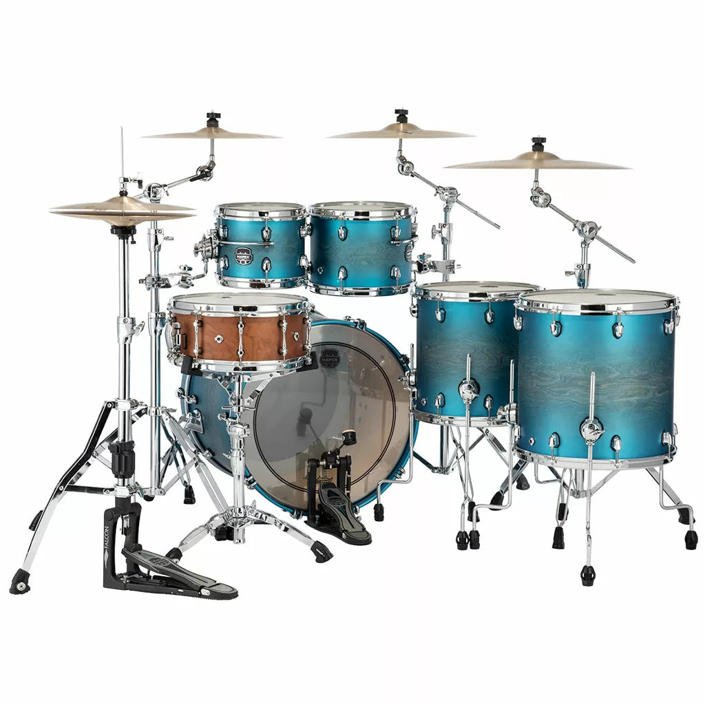 Mapex Saturn Evolution 5-Piece Drum Kit - Exotic Azure Burst | SE628XBPT