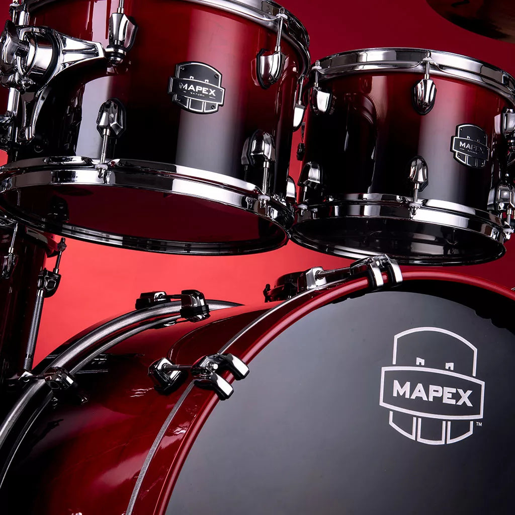Mapex Saturn 4-Piece Rock Drum Kit - Scarlett Fade