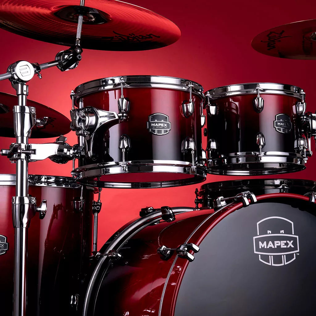 Mapex Saturn 4-Piece Rock Drum Kit - Scarlett Fade