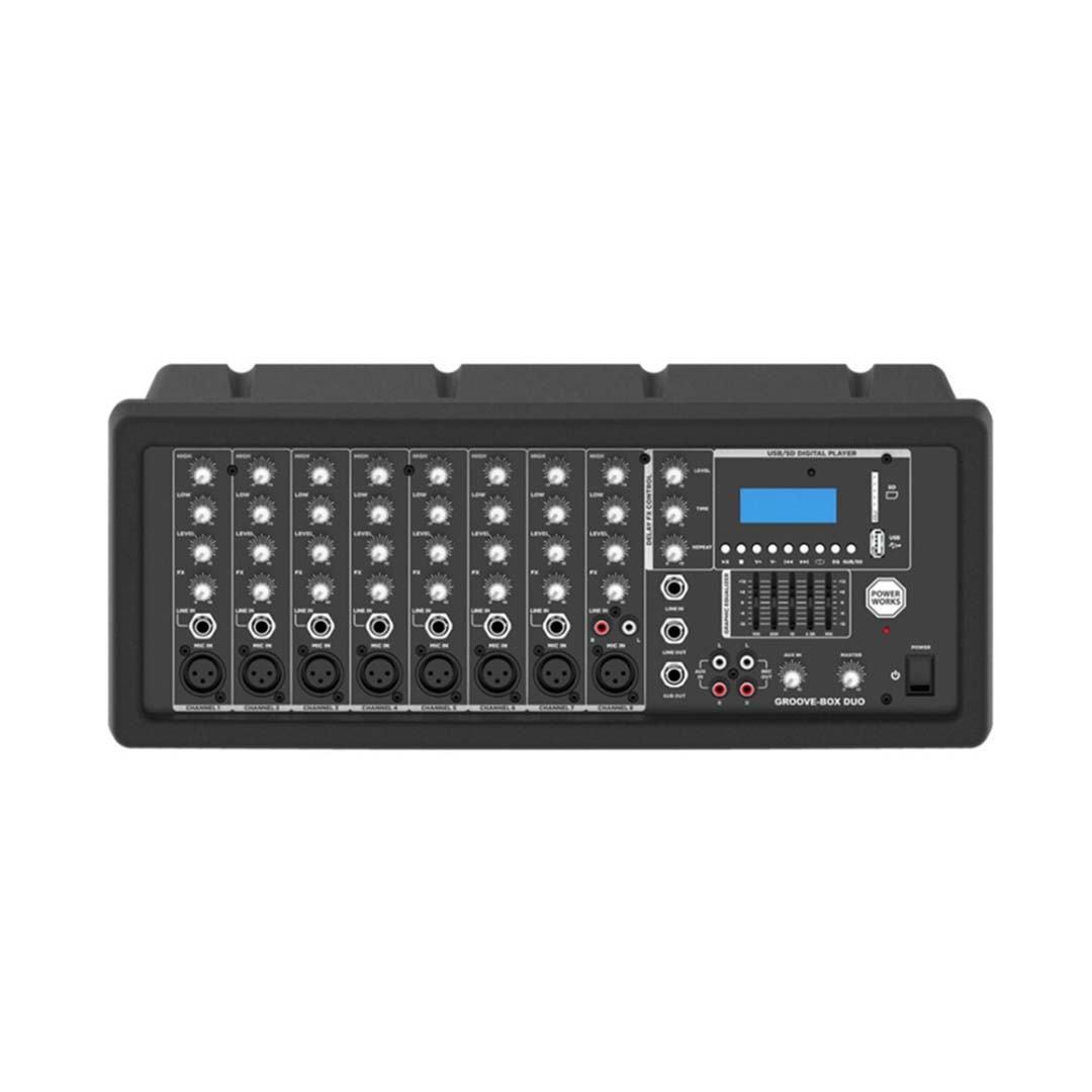 PowerWorks Groove-Box Duo Portable PA System