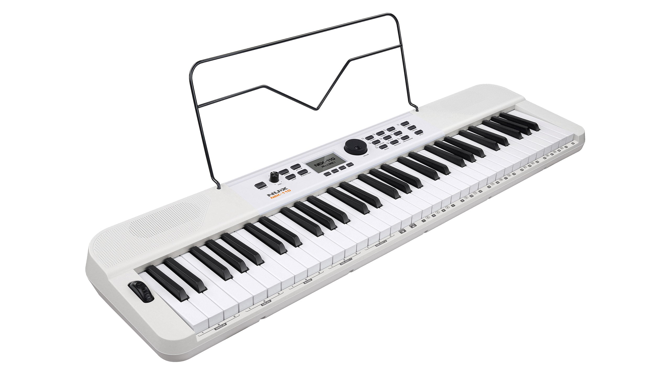 NUX NEK-110 61-Key Portable Performance Digital Keyboard