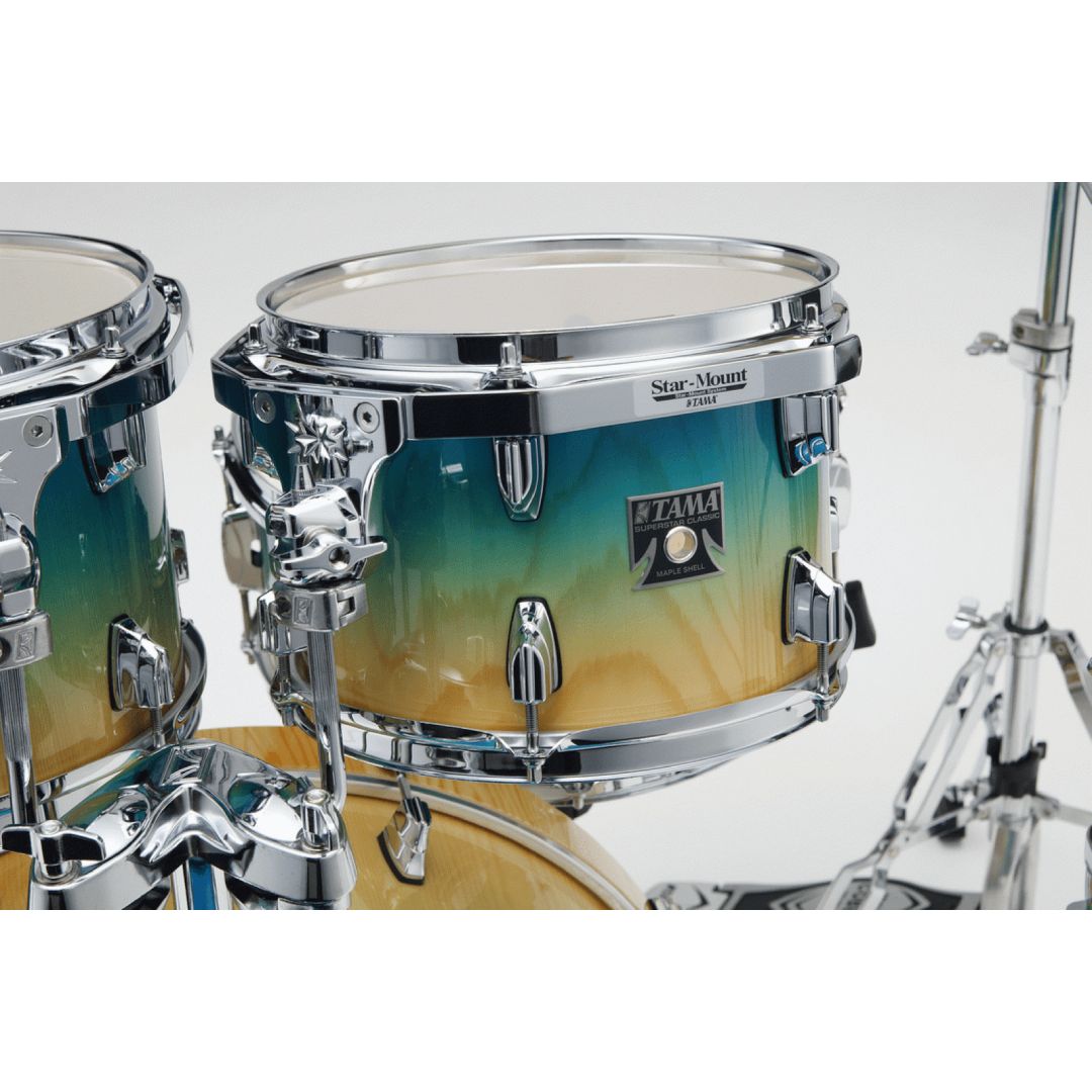 Tama CL72RS CLP Superstar Classic Maple 7-Piece Shell Pack - Caribbean Lacebark Pine Fade