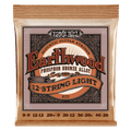Ernie Ball Light Earthwood Phosphor Bronze 12-String Acoustic Guitar Strings 9-46 Gauge