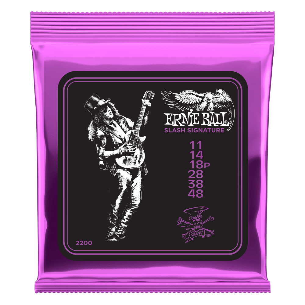 Ernie Ball Slash Signature Electric Guitar Strings 11-48 Gauge