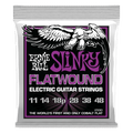Ernie Ball Power Slinky Cobalt Flatwound Electric Guitar Strings 11-48 Gauge