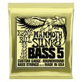 Ernie Ball Mammoth Slinky Nickel Wound 5-String Electric Bass Strings 55-145 Gauge