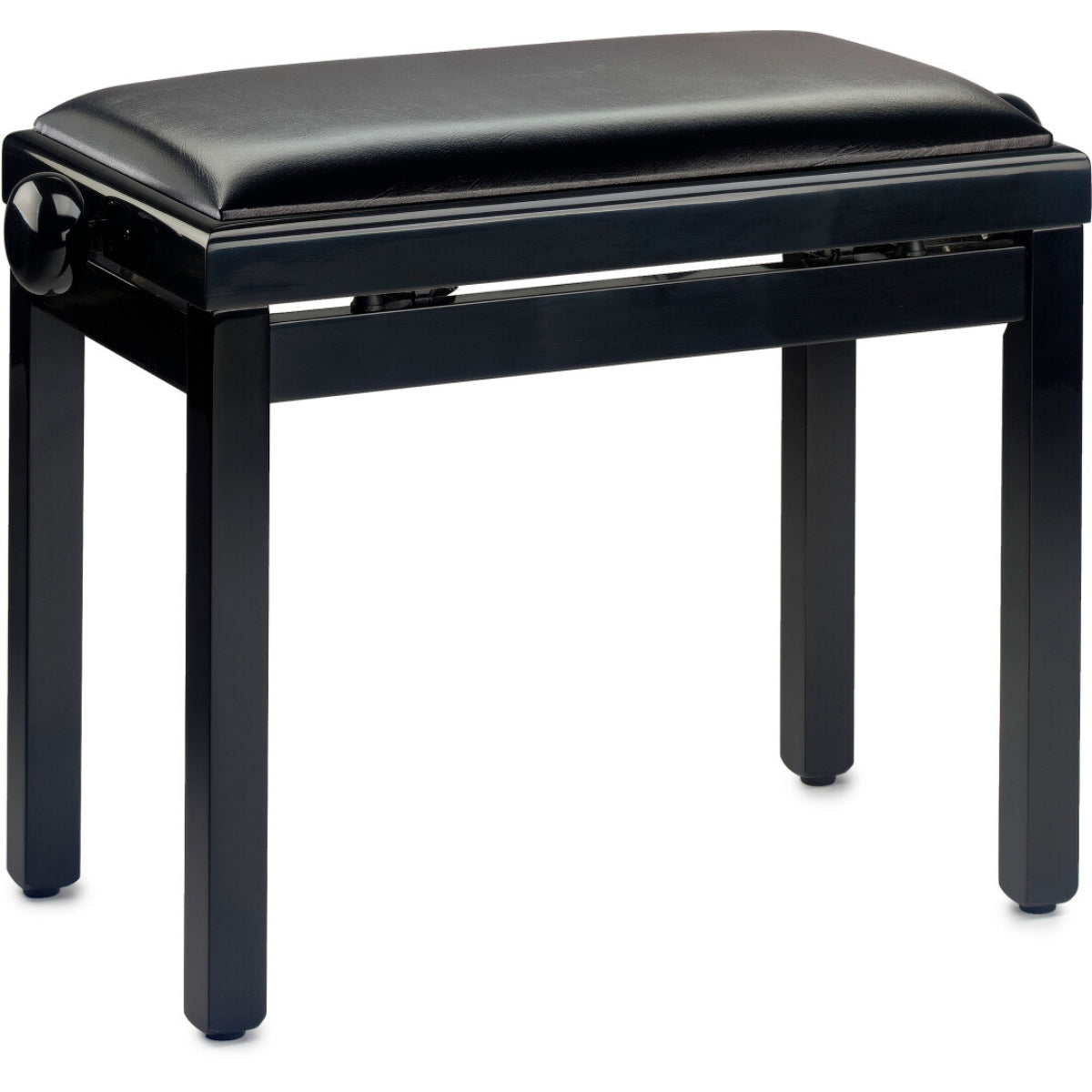 Stagg Piano Bench with Black Vinyl Top