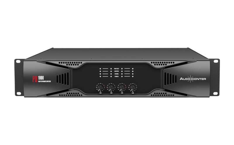 AUDIOCENTER PD1000 PROFESSIONAL 4-CHANNEL AMPLIFIER