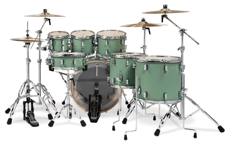 PDP Concept Maple 7-Piece Shell Pack – Satin Seafoam (DWPDCM2217SF)