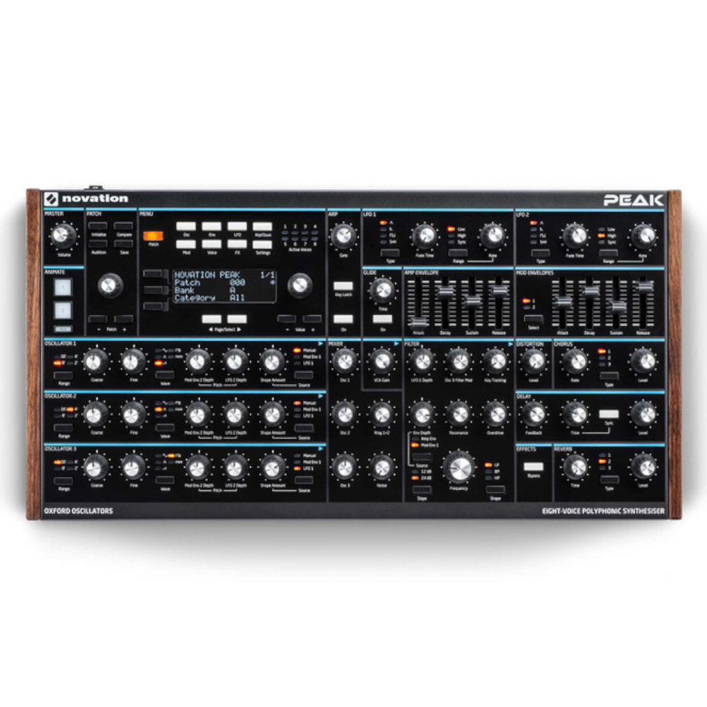 Novation Peak – 8-Voice Polyphonic Desktop Synthesizer