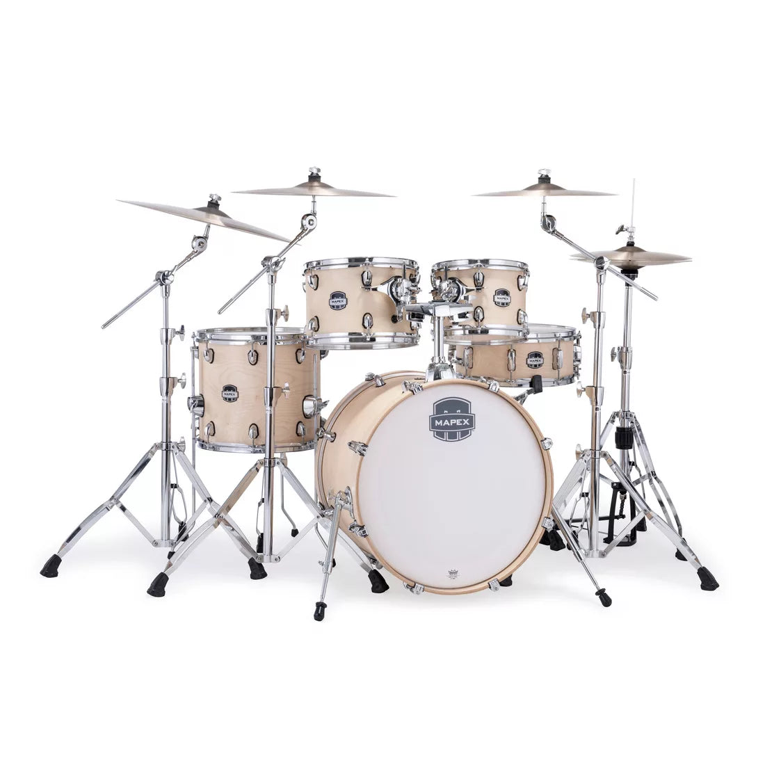 Mapex Mars Maple 4-Piece Fusion Drum Kit - Natural Satin | MM504SFNW