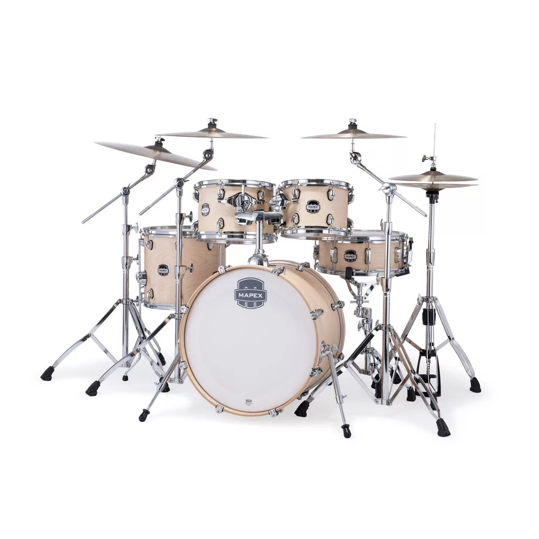 Mapex Mars Maple 4-Piece Fusion Drum Kit - Natural Satin | MM504SFNW