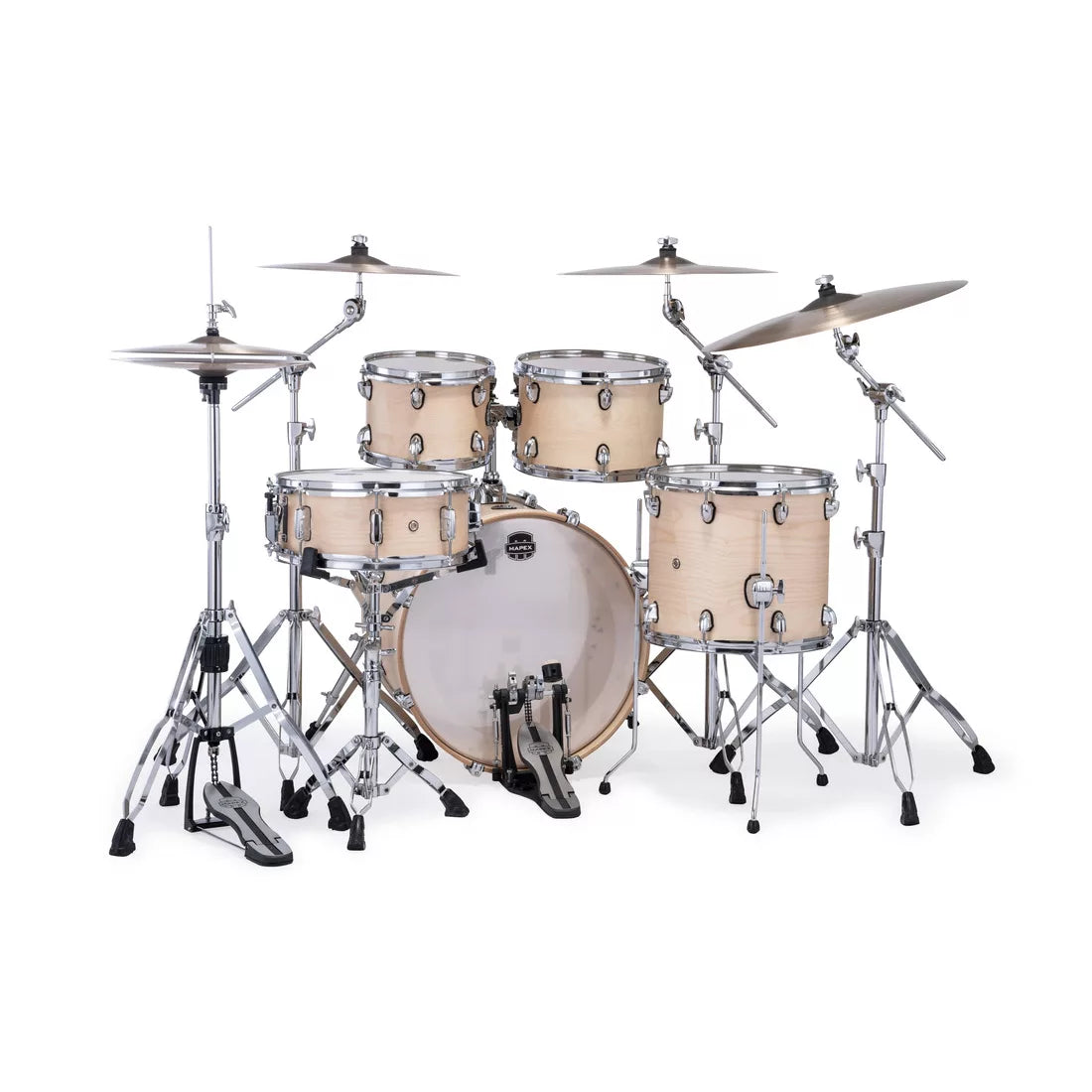 Mapex Mars Maple 4-Piece Fusion Drum Kit - Natural Satin | MM504SFNW