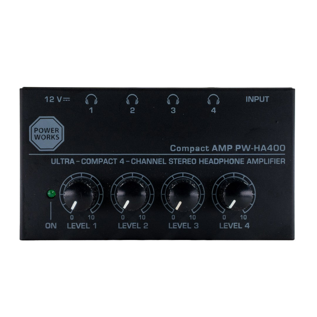 PowerWorks PW-HA400 Headphone Amplifier