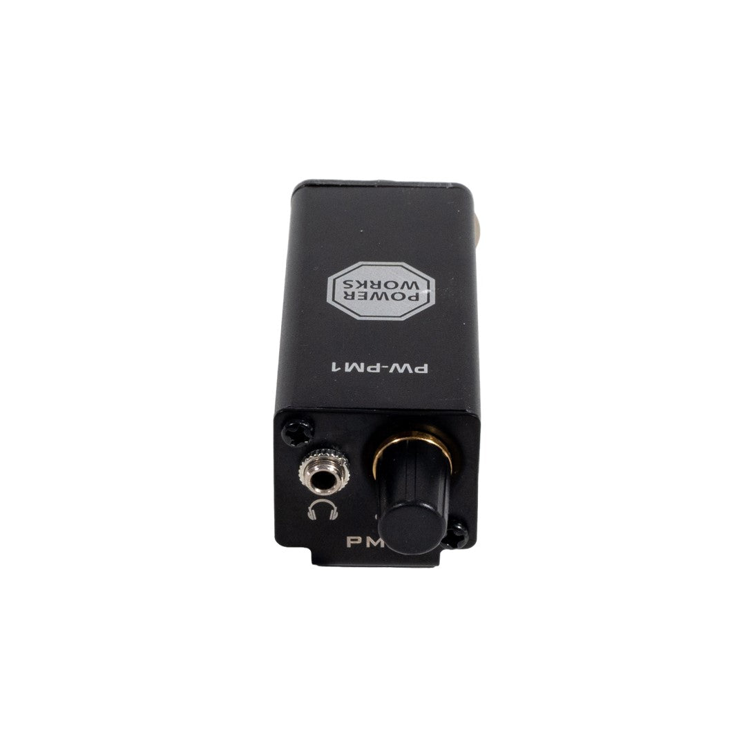 PowerWorks PW-PM-1 Passive In-Ear Monitor Belt-Pack