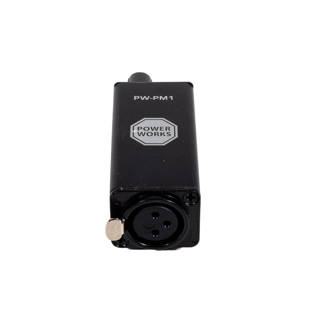 PowerWorks PW-PM-1 Passive In-Ear Monitor Belt-Pack