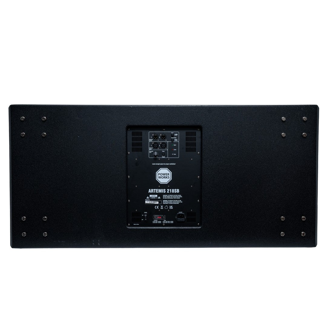 PowerWorks ARTEMIS 218SB Dual 18" Active Subwoofer