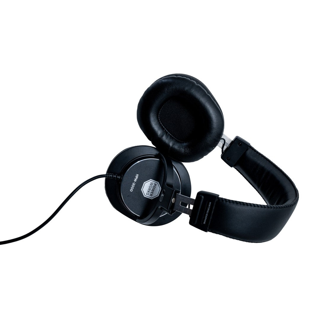 PowerWorks HPW-3000 Closed-Back Studio Headphones