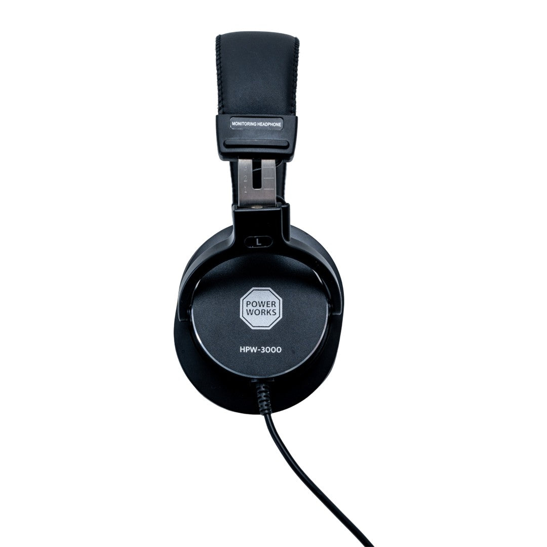 PowerWorks HPW-3000 Closed-Back Studio Headphones